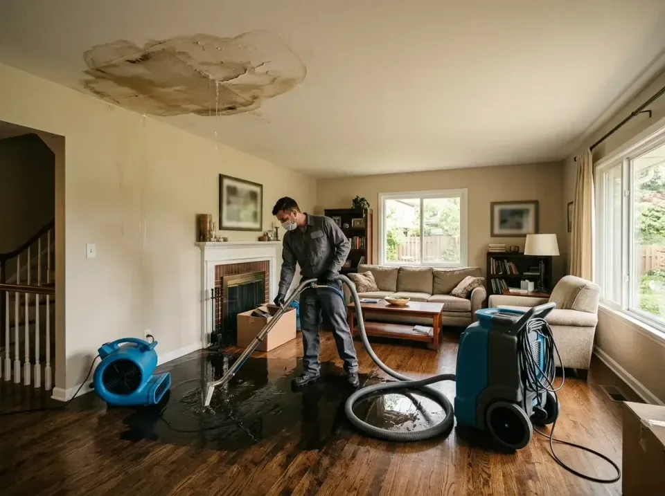 attic-pipe-burst-ceiling-drip-008 — frequently asked questions, Water Damage Restoration & Carpet Care in Wildwood Lake, TN